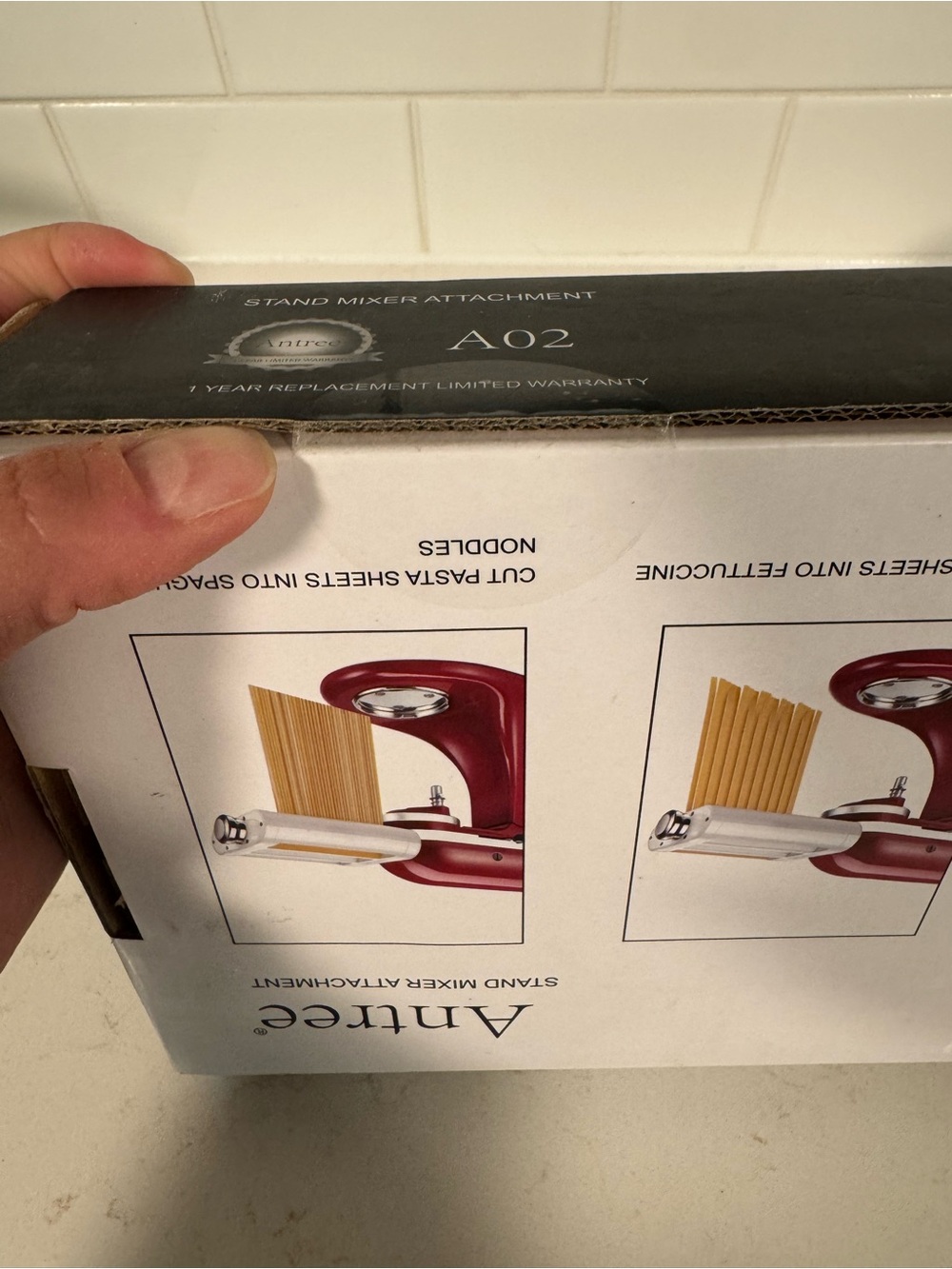 Antree Pasta Maker Attachment 3 in 1 Set for KitchenAid Stand Mixers - Picture 2 of 9